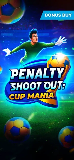 Penalty Shoot Out Cup Mania — Evoplay (sport slot) · RTP 96%